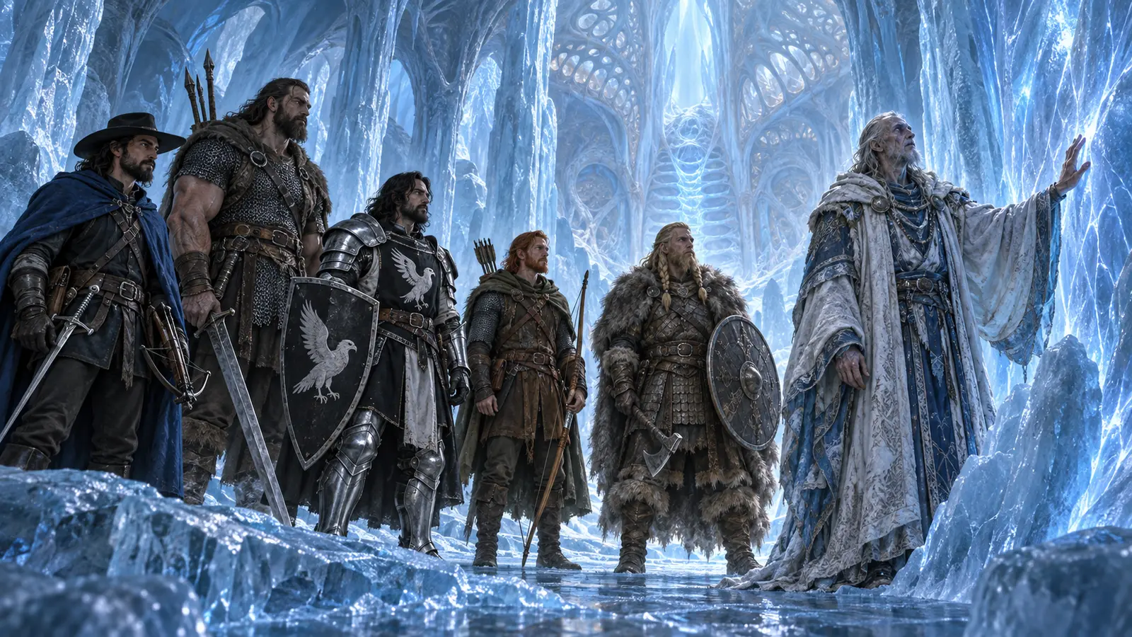 The party meets Telchur’s last priest within the living passages of the White Corpse