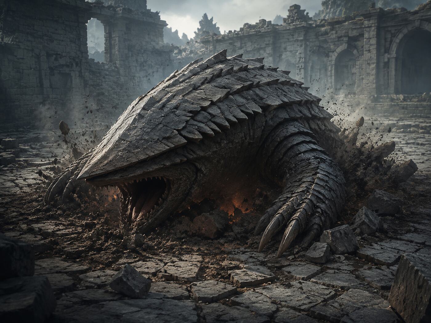 The armoured Bulette