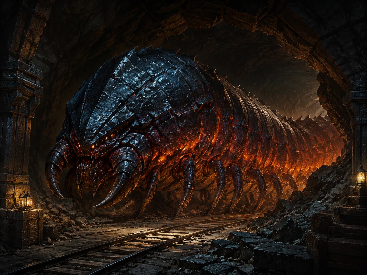 The heat-glowing Remorhaz
